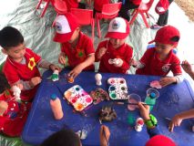 hoạt động tại Hội chợ măng non