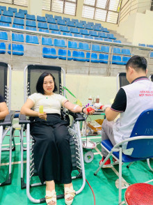 CB - GV - NV TRƯỜNG MẦM NON PHƯƠNG TRUNG I HƯỞNG ỨNG NGÀY HỘI HIẾN MÁU XÃ THANH OAI NĂM 2026