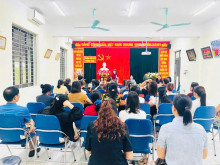 TRƯỜNG MN PHƯƠNG TRUNG TỔ CHỨC HỌP ĐẠI DIỆN CHA MẸ HỌC SINH ĐẦU NĂM HỌC 2026–2027 🌸