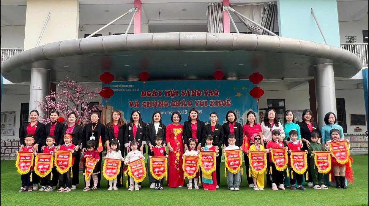 🎉🎉 HỘI THI “CHÚNG CHÁU VUI KHỎE” – TRƯỜNG MẦM NON PHƯƠNG TRUNG I 🎉🎉