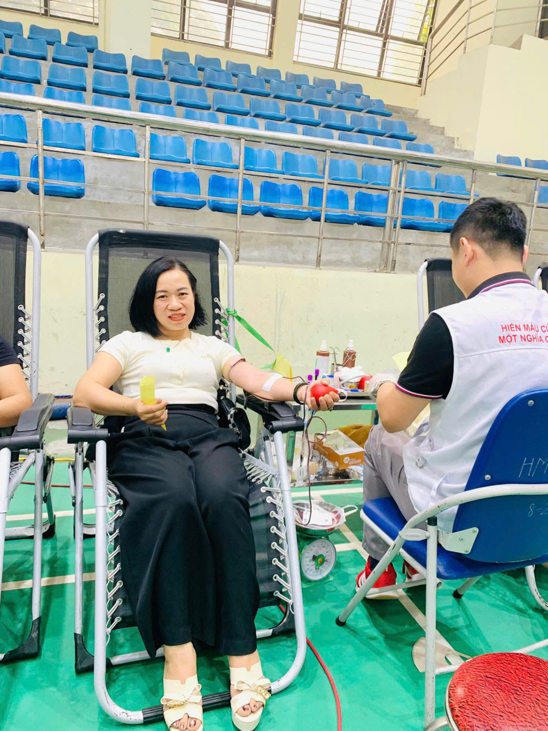 CB - GV - NV TRƯỜNG MẦM NON PHƯƠNG TRUNG I HƯỞNG ỨNG NGÀY HỘI HIẾN MÁU XÃ THANH OAI NĂM 2026