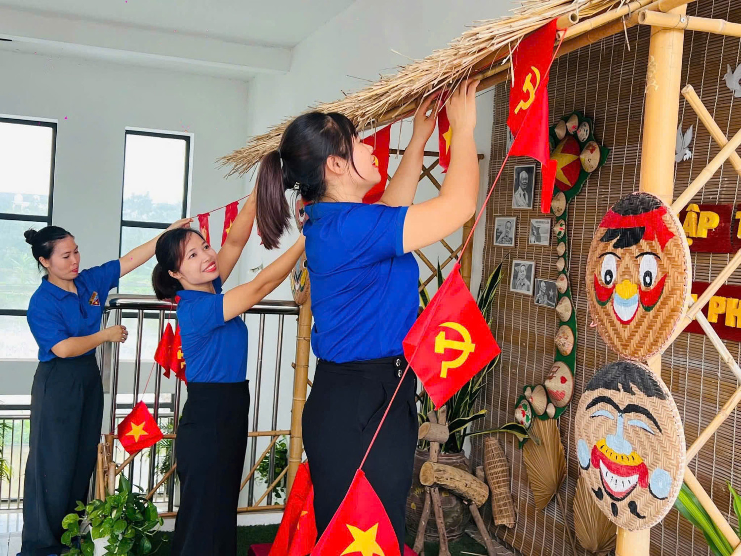 ĐOÀN VIÊN THANH NIÊN TRƯỜNG MẦM NON PHƯƠNG TRUNG – HƯỚNG VỀ TẾT ĐỘC LẬP 2/9