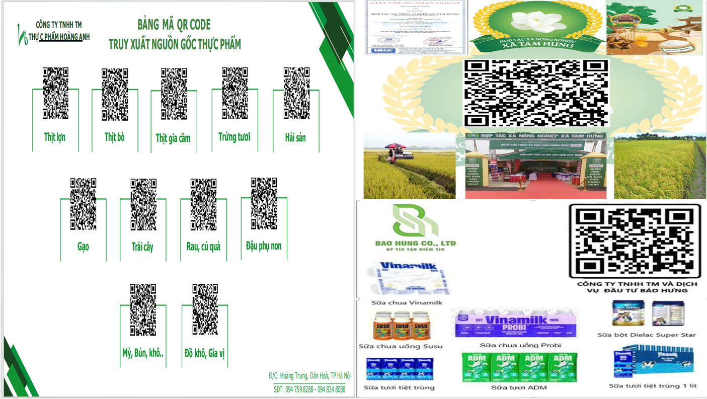 mã qr nhà cung ứng mới